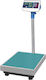 Kraftwelle Electronic Platform Scale with Column with Weighing Capacity of 100kg and Division 50gr