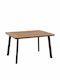 Tisch Stabil Taber Anthracite 120x80x72cm