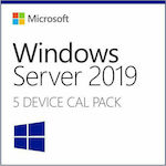 Microsoft Windows Server 2019 5 Device Cals Αγγλικά