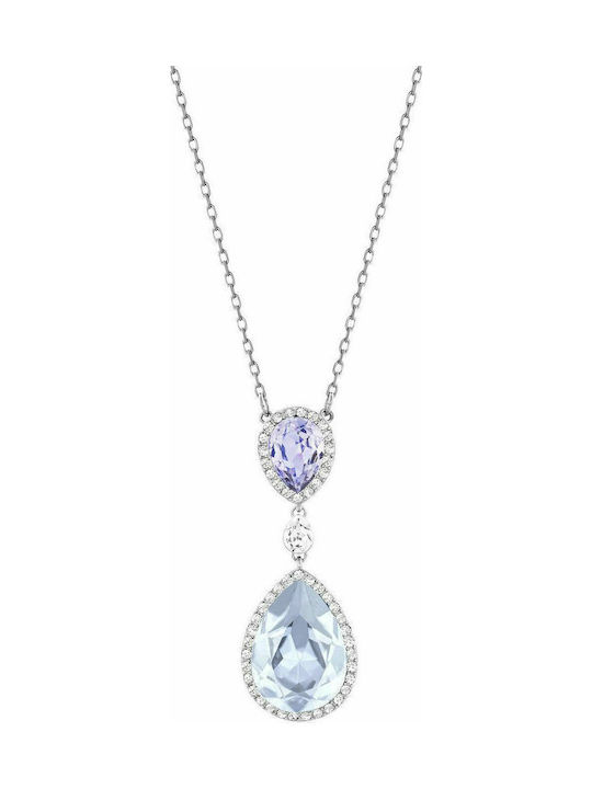 Swarovski Christie Double Pear Colier Dublu