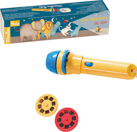 Moulin Roty Story Projector Jungle Animals Προτζέκτορας Ιστοριών για 4+ Ετών