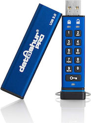 iStorage Datashur Pro 8GB USB 3.0 Μπλε