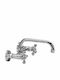 Gloria Fragola Leda Kitchen Faucet Wall Silver