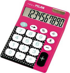 Milan 150610 Calculator 10 Digits in Pink Color