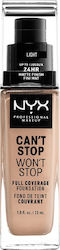 NYX Professional Makeup Can't Stop Won't Stop Liquid Foundation 30ml NYX Professional Makeup Can't Stop Won't Stop Liquid Foundation 30ml