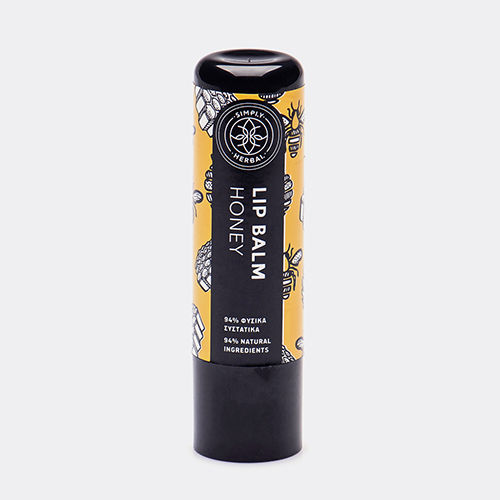 Simply Herbal Balm Мед Грижа за устни Масло със смес от растителни масла 5мл