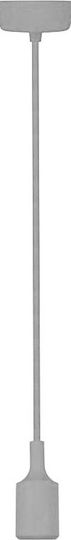 Fos me Hängelampe Gray mit Fassung E27 100cm.