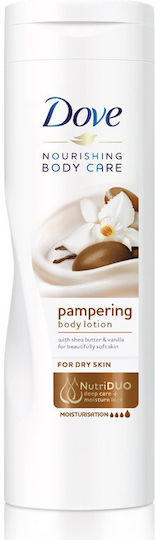 Dove Purely Pampering Shea Butter Ενυδατική Lotion Σώματος με Άρωμα Βανίλια 400ml