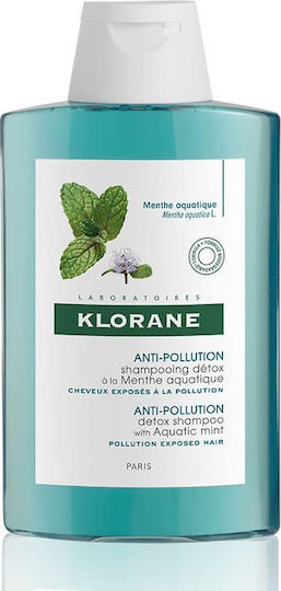 Klorane Aquatic Mint Shampoos for All Hair Types 200ml