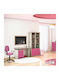 Looney Birou pentru copii Bej-fucsia 100x55x75cm