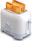 Crown Toaster 2 Slots 700W White