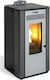 Kalor Miriam 10 Pelletofen 8kW Black