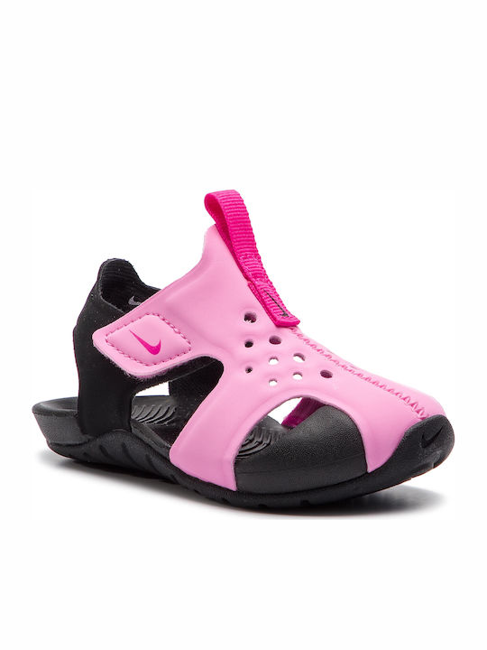 Nike Παιδικά Παπουτσάκια Θαλάσσης για Κορίτσι Sunray Protect 2 TD Ροζ
