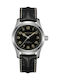 Hamilton Khaki Field Murph Ανδρικό Ρολόι 42mm Αυτόματο με Μαύρο Δερμάτινο Λουράκι