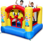 Happy Hop Inflatable Bouncer Castle with Trampoline Clown 225x225x175cm for 3+ years