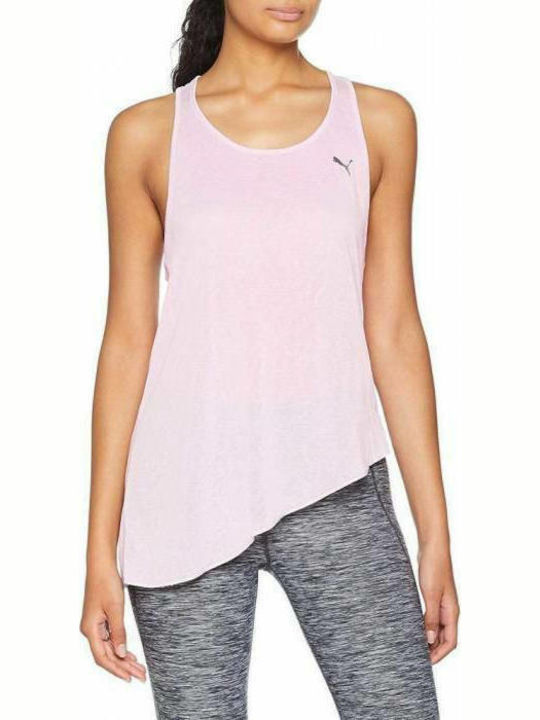 Puma Ace Tank Damen Sportlich Bluse Ärmellos Rosa