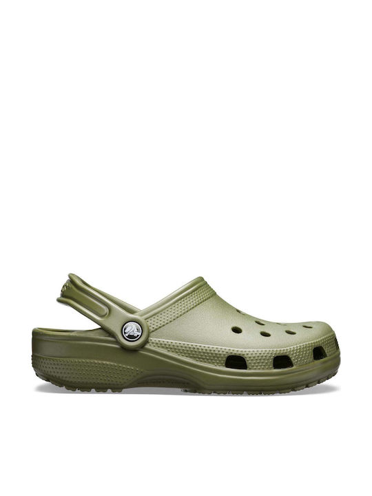 Crocs Classic Ανατομικά Σαμπό Πράσινα