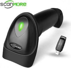 Conceptum Scanmore SM202Y Handheld Scanner Wireless with 2D and QR Barcode Reading Capability