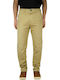 Bronson Chino Trousers Elastic Slim Fit Beige