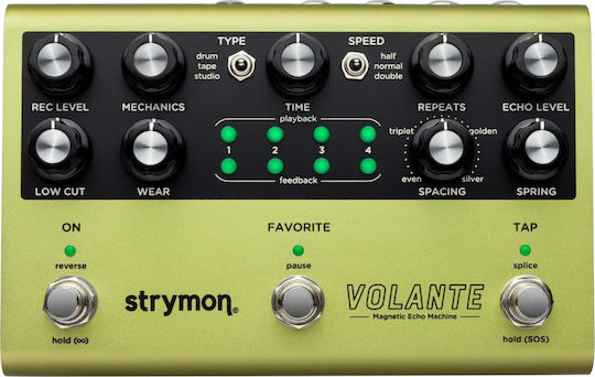 Strymon Volante - Magnetic Machine Pedals Effect Delay Electric Guitar and Electric Bass