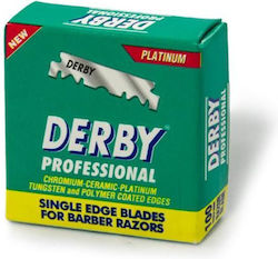 Derby Professional Single Edge Blades For Straight 100τμχ Derby Professional Single Edge Blades For Straight 100τμχ
