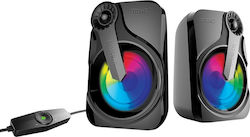 Sonic Gear Titan 2 2.0 Speakers with RGB 6W Black