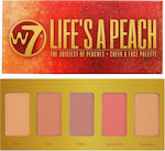 W7 Cosmetics Life's A Peach Cheek & Face Palette