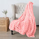 Oxford Home Κουβέρτα Sherpa Διπλή 200x240εκ. Ροζ