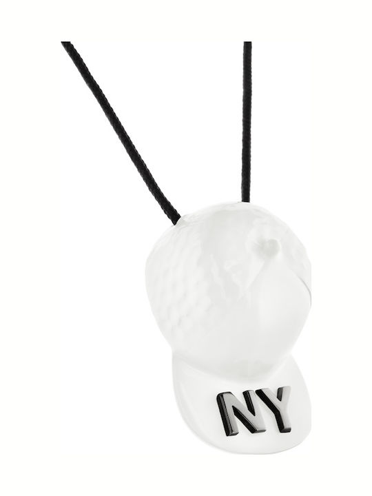 Honor Omano New York Hat Halskette Schwarzes