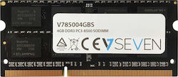 V7 4GB DDR3 RAM με Ταχύτητα 1066 για Laptop
