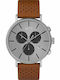 Timex Fairfield Supernova Men's Watch 41mm Chronograph Battery with Brown Leather Strap