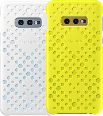 Samsung Pattern Cover White & Yellow (Galaxy S10e)