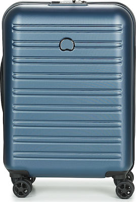 Delsey Segur 2.0 Kabinenkoffer Hart Blau mit 4 Räder Höhe 55cm