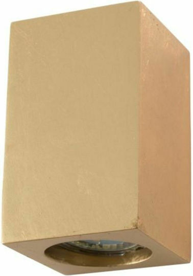 Spot Light Single Spot with Socket GU10 in Gold Color