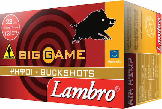 Lambro Cartridges Big Game 9Schrot 33.5gr 10Stück