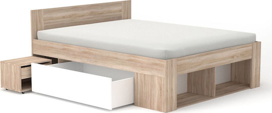 Schlafzimmer Set Rico mit Lattenrost 160x200cm 3Stück