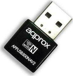 Approx USB300NAV2 Ασύρματος USB Αντάπτορας Δικτύου 300Mbps