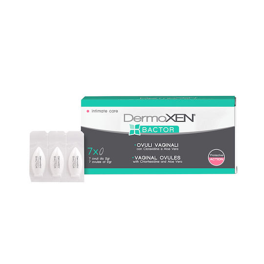 Dermoxen Bactor 7 Супозитории x Интимни подложки 7 x 0гр