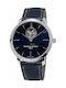 Frederique Constant Uhr Automatisch mit Blau Lederarmband FC-312N4S6