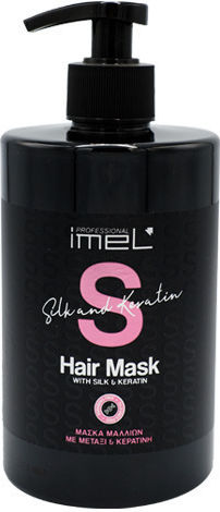 Imel Keratin Silk Hair Mask for Repairing with Keratin 500ml