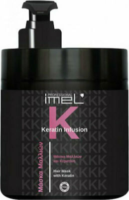 Imel Μάσκα Μαλλιών Keratin Infusion για Επανόρθωση 1000ml