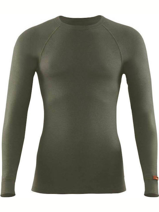 Blackspade 9259 Bluza termică pentru bărbați cu mâneci lungi Verde