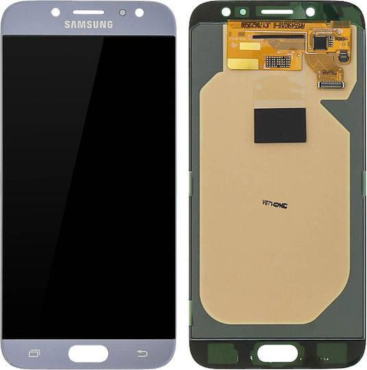 O ecran cu Mecanism Tactil pentru Galaxy J7 2017 (Argintiu)