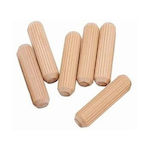 Wooden capitals Set 20pcs Φ10x40mm