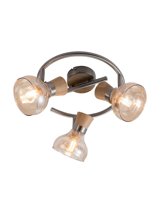 Elmark Addy Triple Ceiling & Wall Spot with E14...