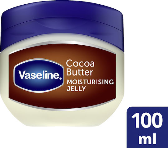 Vaseline Cocoa Moisturising Jelly Moisturizing Gel Body for Dry/Very Dry Skin 100ml