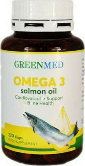 GreenMed Omega 3 Salmon Oil Fish Oil 220 caps