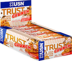 USN Trust Crunch Μπάρες Πρωτεΐνης με Γεύση Salted Peanut Caramel 12x60gr USN Trust Crunch Μπάρες Πρωτεΐνης με Γεύση Salted Peanut Caramel 12x60gr