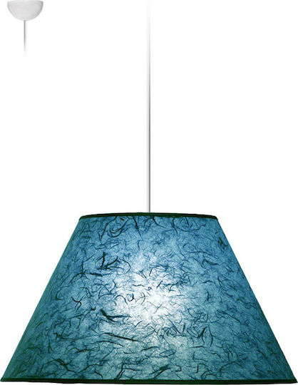 Starlight Pendant Light Turquoise Bell with Socket E27