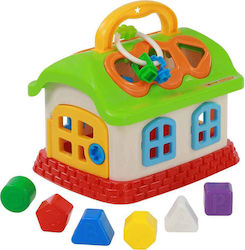 Polesie Shape Sorting Toy Fairy House Shape Sorter for 12++ Months